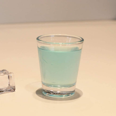 Tebery 2-Ounce Round Clear Shot Glasses Sets with Heavy Base, Set of 30