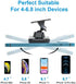 APPS2Car Magnetic Phone Holder for Car, Dashboard Magnetic Car Mount, 360° Rotation Car Magnetic Phone Mount with Strong VHB Adhesive, for All Cell Phones
