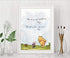 HerZii Prints Classic Winnie The Pooh Wall Art Decorations Set of 6 5x7 inch - Nursery Playroom Home Decor - Baby Shower Decorations