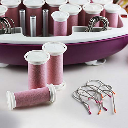Hot Curler Clips Replacement Hot Roller Clips Rollers Securing Pins Fits ¾ inch, 1”, 1¼ inch Hot Rollers Curlers (Small,Medium,Large ,20PCS)