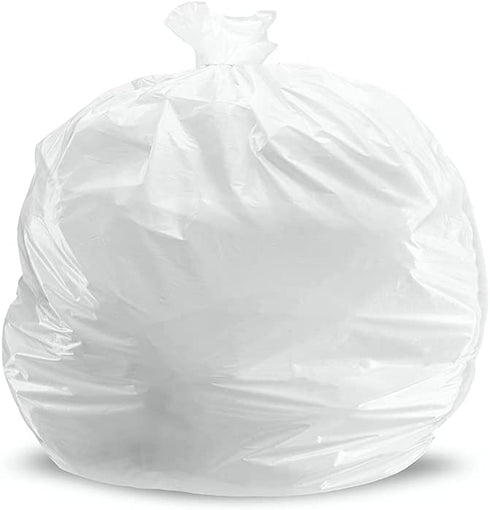 Plasticplace 4 Gallon Trash Bags ”‚ 0.5 Mil ”‚ White Garbage Can Liners ”‚ 17" x 18" (250 Count)