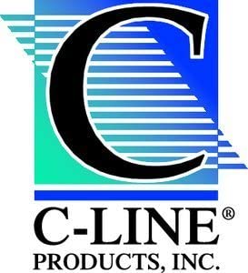 C-Line Super Heavyweight Poly Mini Size Binder Pocket, 5.5 x 8.5 inches, 7-Hole Punched, Set of 3 Pockets, Color May Vary (08730)