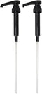 Torani and DaVinci BLACK Syrup Pumps, Fits 25.4 Oz/750Ml Bottles (Pack of 2)