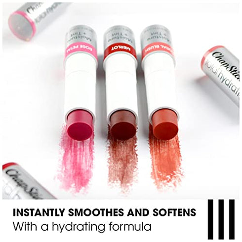 ChapStick Total Hydration Moisture + Tint Hello Bordeaux Tinted Lip Balm Tube