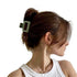 Bmobuo 4 PCS Hair Clips Hair Claw Clips 2" Matte Hair Clips for Thick Hair Square Claw Clips Hair Claw Hair Clips for Thick Hair Cute Hair Clips Hair Clips for Women Square Hair Clips