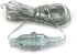 Lainin 5M/16 FT String Curtain Fairy Light Extension Cord 110V /US Plug Extender Wire Only for Christmas String Lights Wedding Decoration(Not Fit for High-Power Home Appliances)
