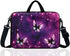 17-Inch to 17.3-Inch Neoprene Laptop Shoulder Messenger Bag Case Sleeve For 16 16.5 17 17.3" Inch Acer/Asus/Dell/Lenovo/HP/Macbook (Purple Butterfly)