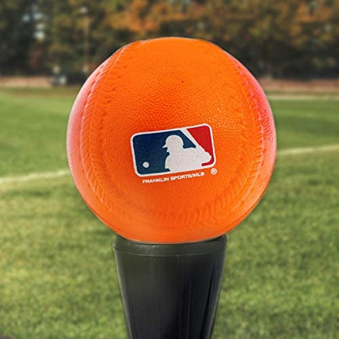 Franklin Sports Foam Baseballs - Soft Foam Practice Baseballs for Kids - Perfect for Hitting and Indoor or Outdoor Play - 3 Pack - Official MLB Licensed Product