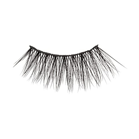 KISS Magnetic Lashes, Charm, 1 Pair of Synthetic False Eyelashes With 5 Double Strength Magnets, Wind Resistant, Dermatologist Tested Fake Lashes Last Up To 16 Hours, Reusable Up To 15 Times