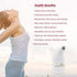 Natural Solution Ceramic Salt Inhaler with 2 Himalayan Pink Salt Refills, Relief Breathing Congestion, White