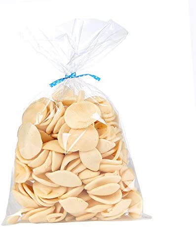 100 Pcs 10 in x 6 in Clear Flat Cello Cellophane Treat Bags Good for Bakery, Cookies, Candies ,Dessert(by Brandon)1.4mil.Give Metallic Twist Ties!