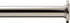 Ivilon Tension Curtain Rod - Spring Tension Rod for Small Windows or Shower, 16 to 24 Inch. Satin Nickel