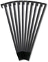 EasyFlex Nylon Landscape Edging Anchoring Stakes, 10 Count, 10-Inch Length (1940-10),Black