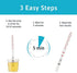 Exploro Highly Sensitive at Home Marijuana Drug Test Kit, THC Drug Test Kit Marijuana/Weed, THC Drug Test Urine, Easy Home Drug Test Marijuana/THC Substance Abuse, 15 THC Test Strips/Sticks, 50 ng/ml