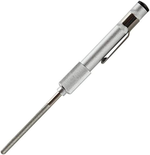 Trenton Gifts Crystal and Glass Repair File, Carbide Metal Diamond Grit Tool