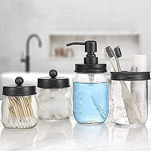 okasi Soap Dispenser Replacement Pump,2pack Black-Colored Brushed Metal Lotion Pump Parts,Soap Dispenser Pumps Fit Standard 8oz 16oz Boston Round Bottles, Stainless Steel