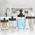 okasi Soap Dispenser Replacement Pump,2pack Black-Colored Brushed Metal Lotion Pump Parts,Soap Dispenser Pumps Fit Standard 8oz 16oz Boston Round Bottles, Stainless Steel