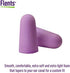 Flents Ear Plugs for Sleeping, Snoring, Loud Noise, Traveling, Concerts, Construction, & Studying, Made in the USA, NRR 33, Purple, 70 Pair