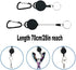 Amoygoog Stainless Steel Fishing Pliers, Fishing Needle Nose Pliers, Cut Fishing Line Fishing Multitool Pliers with Sheath and Telescopic Lanyard