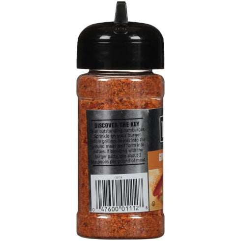 Weber Gourmet Burger Seasoning, 2.75 Ounce Shaker