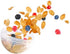 Titiz 20 oz Cereal On the Go Cups Portable Lux Yogurt Cereal To-Go Container with Top Lid Granola & Fruit Compartment (Red)