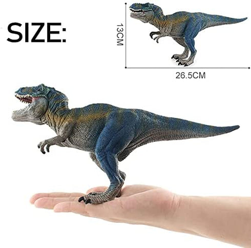 Bigefeixu Tyrannosaurus Rex Figures, Realistic Plastic Dinosaur T-REX Toys for Kids and Toddler Creative Gifts (Blue)