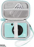 getgear Case for Canon Ivy Mobile Mini CLIQ, CLIQ+, CLIQ 2, CLIQ+2 Instant Camera Printer and Photo Printer, Also for Koda Series and HP Sprocket 2nd/ 1st (Mint Green)
