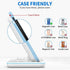 WAITIEE Wireless Charger 3 in 1, 15W Fast Charging Station for Apple iWatch 6/5/4/3/2/1,AirPods Pro, Compatible with iPhone 14/13/12/Pro Max/11 Series/XS Max/XR/XS/X/8/8 Plus/Samsung Galaxy (White)