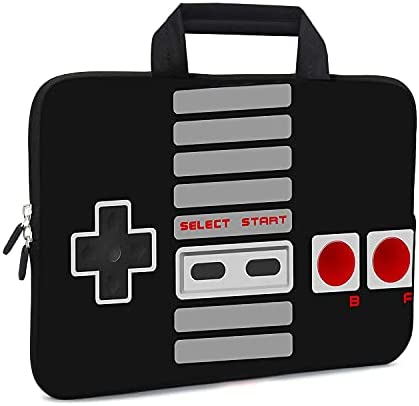 XMBFZ 11.6 12 12.1 Inch Laptop Carrying Bag Protective Chromebook Case Pouch Netbook Notebook Ultrabook Bag Tablet Sleeve Cover Travel Briefcase with Handle for Men Women (Game)