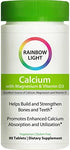 Rainbow Light - Food-Based Calcium - Calcium, Magnesium, and Vitamin D Multivitamin Supplement; Supports Bone Density, Muscle Relaxation, and Calcium Absorption; 500 IU Vitamin D3 - 90 Tablets