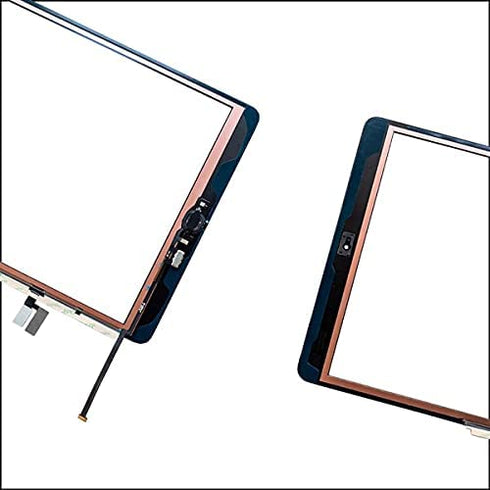 FeiyueTech for iPad 7 7th Gen/8 8th Gen 2019 2020 iPad 10.2" Touch Screen Digitizer Replacement A2197 A2198 A2200 A2270 A2428 A2429 A2430 Front Glass Assembly with Home Button+Adhesive+Toolkit,Black
