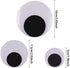 DIYASY 2 Inch 3 Inch 4 Inch Large Googly Wiggle Eyes with Self-Adhesive 8 Pcs for Christmas Decorations