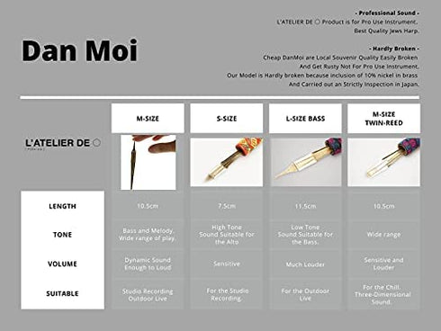 L'ATELIER DE o Jew's Harp (Vietnamese Brass Hmong Harps) … (M-size)