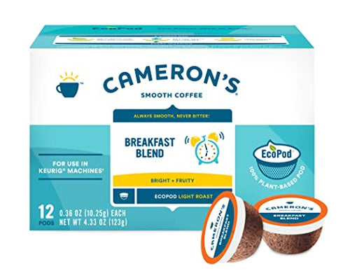 Cameron's Coffee Single Serve Pods, Breakfast Blend, 12 Count (Pack of 1)