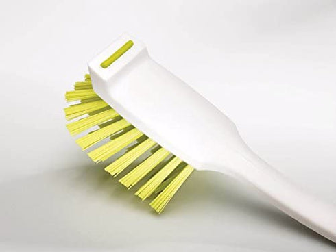 Joseph Joseph 85025 Edge Dish Brush with Integrated Sink Rest, Green