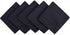 SINLAND Microfiber Dish Cloth for Washing DishesBest Kitchen Washcloth Cleaning Cloths with Poly Scour Side 12Inchx12Inch 5Pack, Black