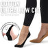 Womens TRULY No Show Socks for Flats Heels Non Slip Cotton Ultra Low Cut Liner Socks
