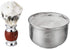 Grandslam Shaving Soap Bowl, 304 Heavy Duty Stainless Steel Shaving Lather Bowl for Men, Double Layer Heat Preservation, Create Rich Shaving Cream and Keep Your Lather Warm