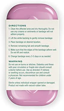 Welly Bandages - Kicker Sticker, Hydrocolloid, Adhesive, Heel Blister Protection, Clear - 8 ct