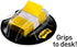 Post-it Flags, 200/High Volume Desk Grip Dispenser,1 in Wide, Yellow (680-HVYW)