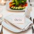 Toncoo 100Pcs Premium Place Cards, Blank Small Table Cards, 2" x 3.5" Escort Cards, Name Cards, Wedding Place Cards for Wedding, Table, Dinner Parties, Seating Cards
