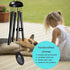 Solsken Home Pet Memorial Wind Chime 22” - Pet Memorial Gifts, Dog Sympathy Gifts, Pet Loss Gifts, Dog Memorial Gifts for Loss of Dog - Black
