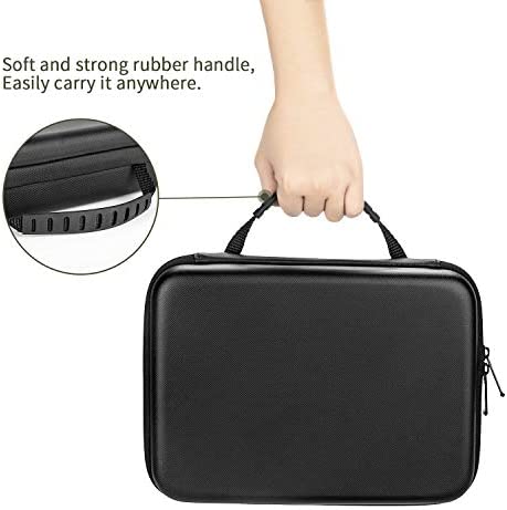 Yinke Case for Philips Norelco Multigroom Series 7000 MG7750/49 Beard Trimmer & attachments, Travel Storage Bag Hard Case Organizer (Series 7000)