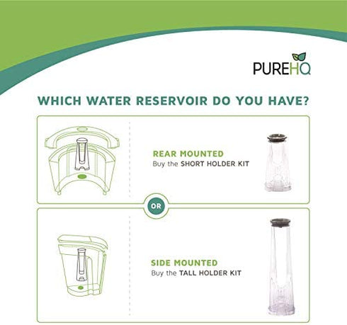 PUREHQ Keurig Starter Kit Replacement for Keurig 2.0 K200, K250, K35, K-Duo and K-Compact Coffee Makers Includes Filter Holder and 3 Pack of Keurig Compatible Water Filters