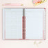 Blue Sky 2022-2023 Academic Year Weekly & Monthly Planner, 5" x 8", Flexible Cover, Wirebound, Cali Pink (130621-A23)