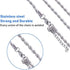 Retractable Lanyard for Women Fashion Chain Necklace Strong Lanyards for ID Badges Key Lanyards