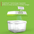 Rubbermaid FreshWorks Saver, Medium Produce Storage Containers, 2-Pack, 7.2 Cup, Clear