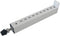JEACENT AC Security Window Lock Bar, Window Security Bars - Sturdy Steel, Extends from 10" to 17 1/2" for Sliding Windows with AC Unit Installed