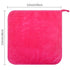 VIVOTE Microfiber Face Cloths Reusable Makeup Remover Cloth Ultra Soft Washcloths for Women and Baby 12Inch X 12Inch (6 pack, Dark pink)