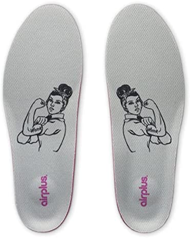 Airplus Ultra Work Memory Plus Shoe Insoles for Long Lasting Comfort, Womens, Size 5-11